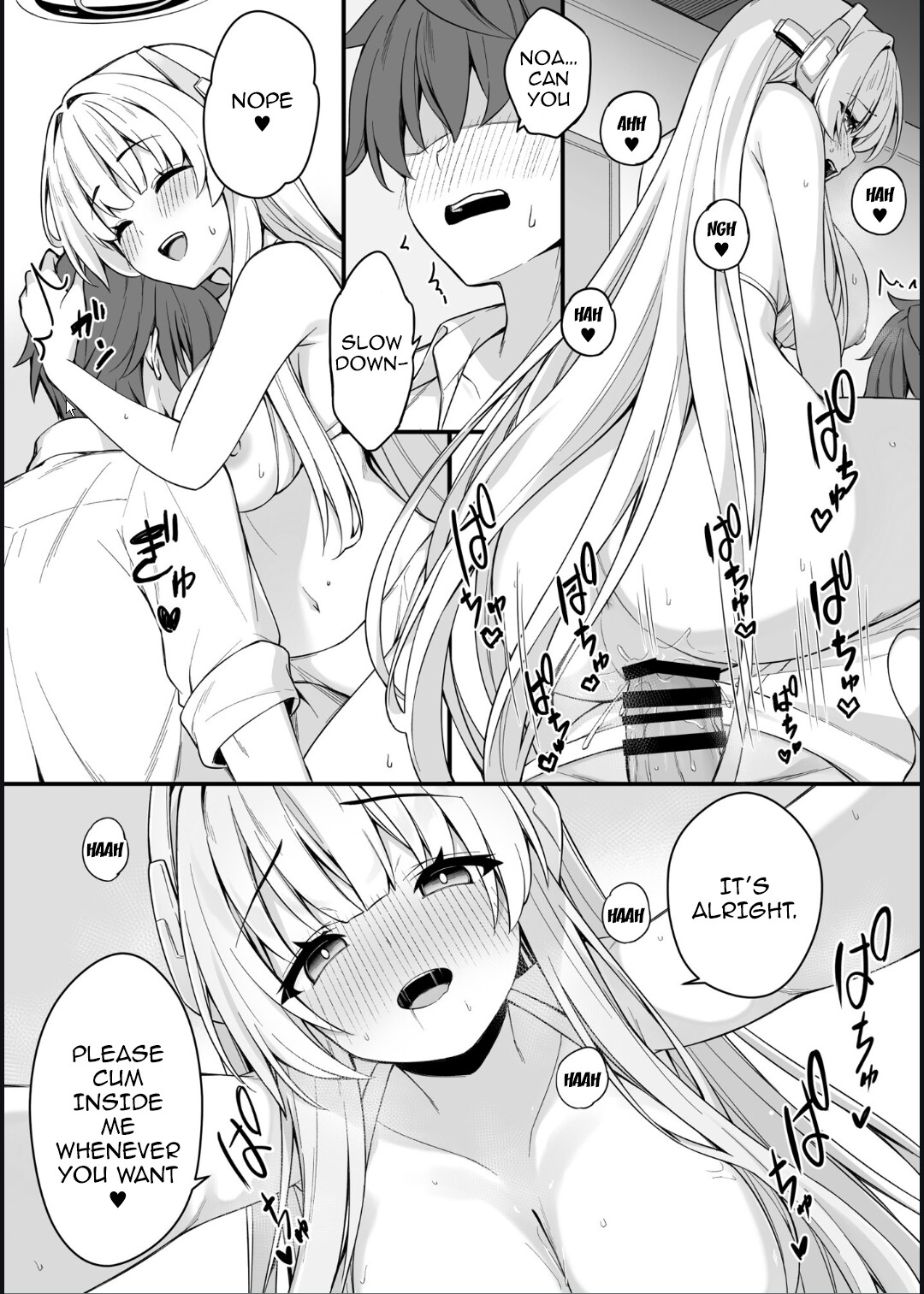 Hentai Manga Comic-Yuuka and Noa's Endless Summer-Read-15